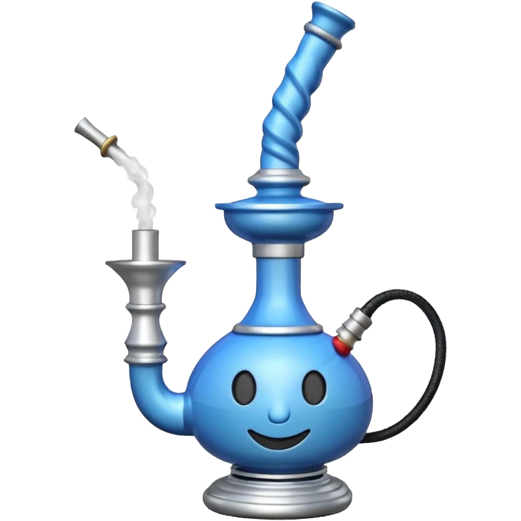 Эмодзи кальяна в классическом стиле ios emoji