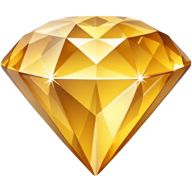 Gold diamond  emoji