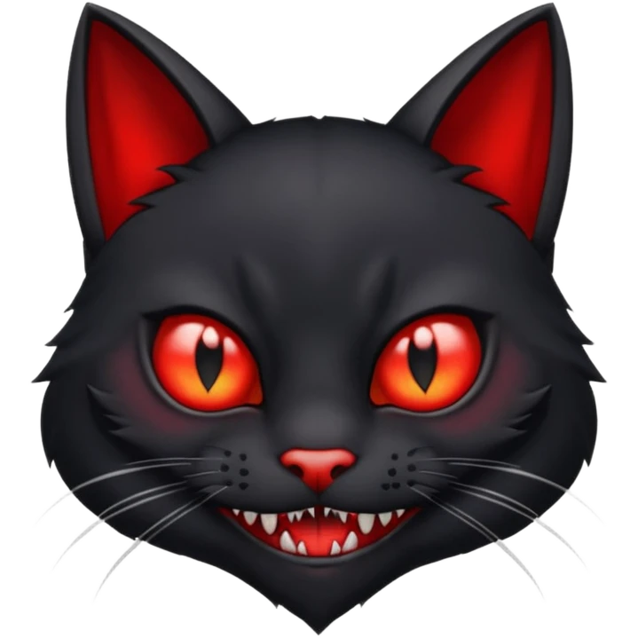 Vampire cat  emoji