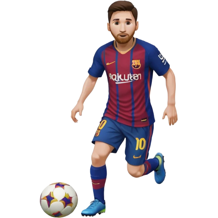 Is like a messi fcbarcelona emoji