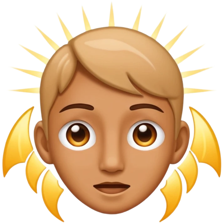 ear with sound rays coming out emoji