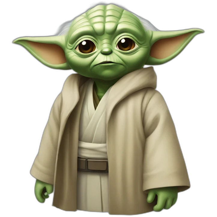 Maître Yoda  dort emoji