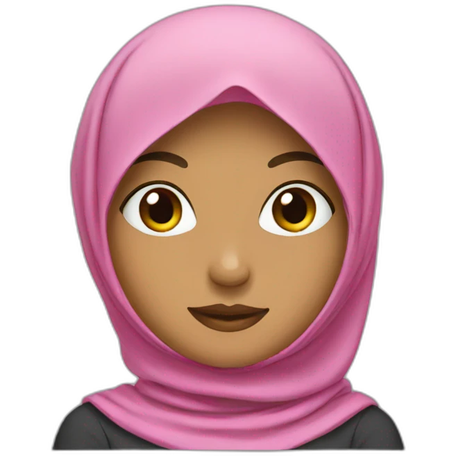 Hijab girl emoji