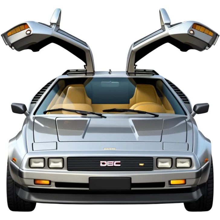 DeLorean DMC-12 emoji