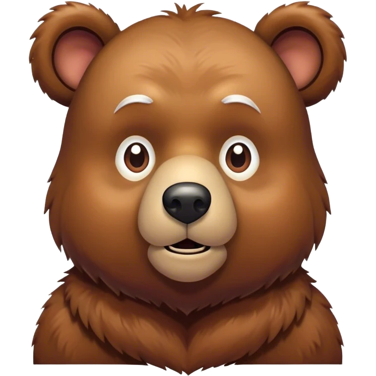 Grandfather bear emoji