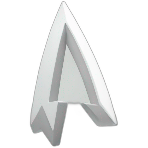white arrow down emoji