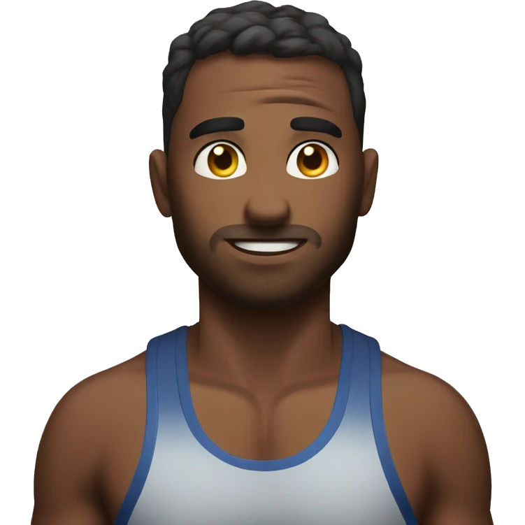 Sweaty picture after a morning workout  emoji
