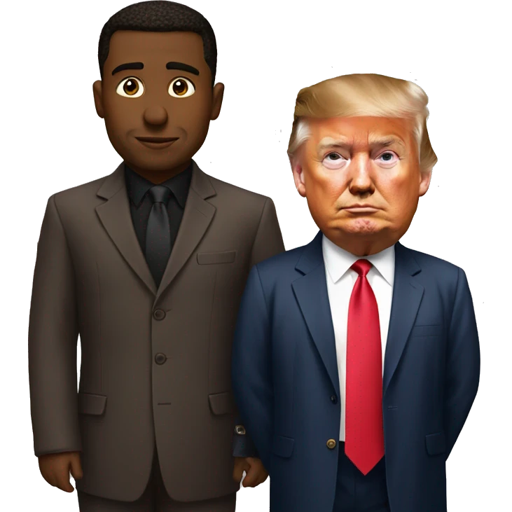 Elon and trump emoji