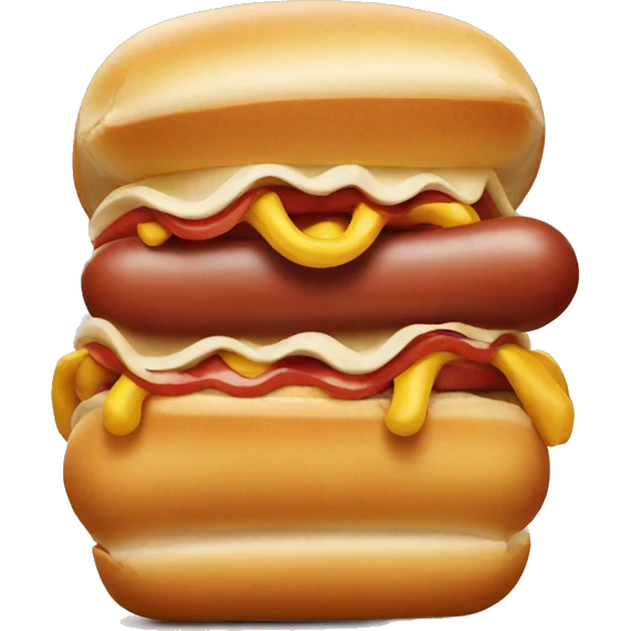 Eat hotdog  emoji