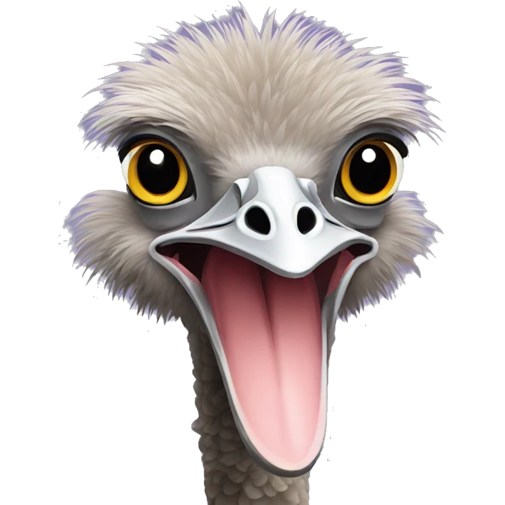 ostrich emoji