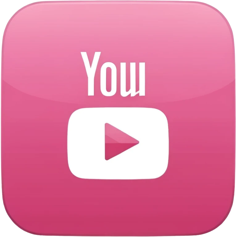 mix pink square youtube logo emoji