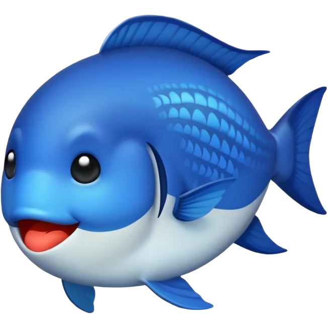 buatkan emoji namun berbentuk ikan 🐟 yang chubby untuk discord emoji tentang mancing untuk announcement  emoji