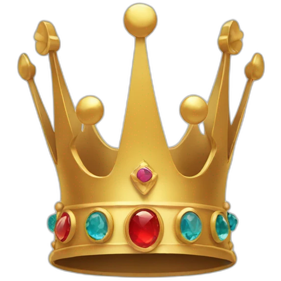 Crown with ox emoji