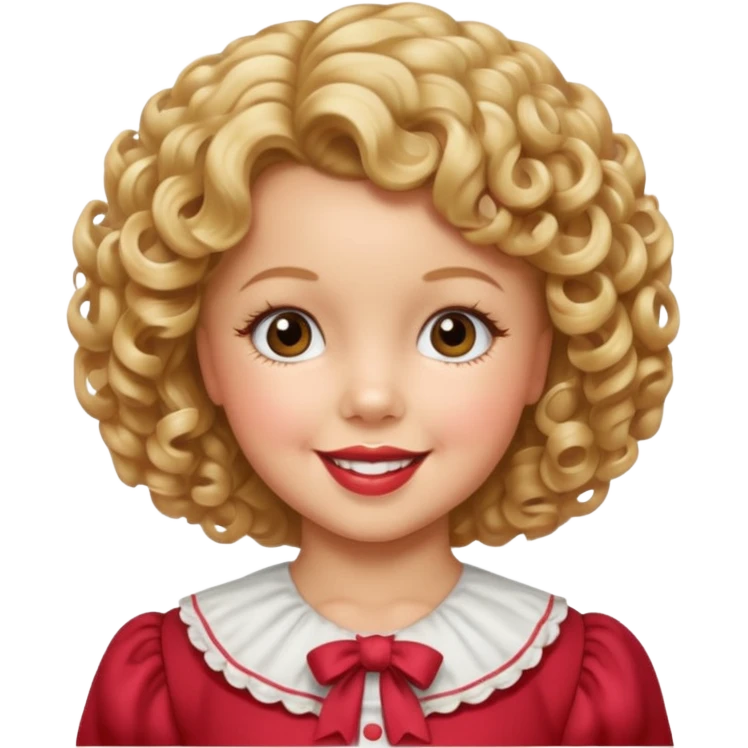 Shirley Temple emoji