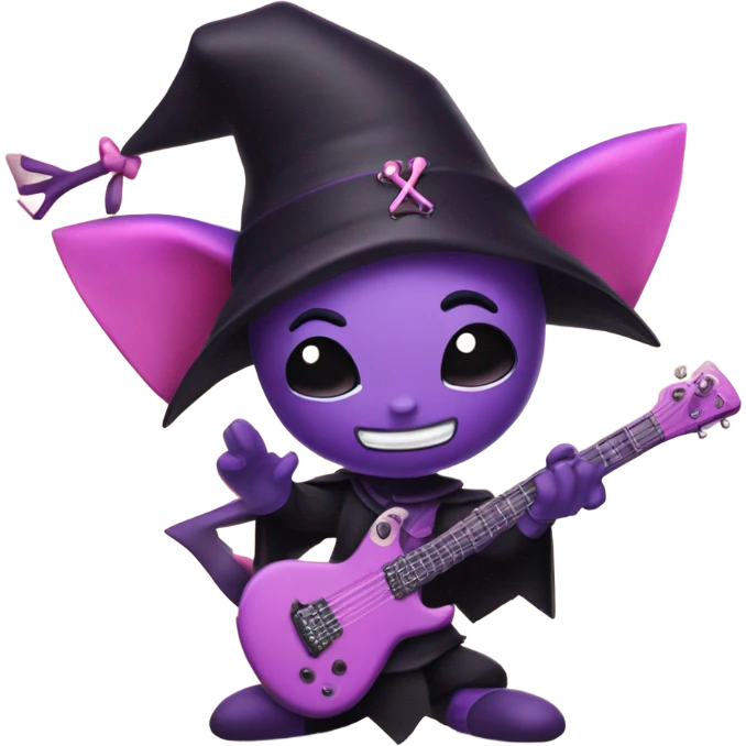 Purple kuromi  emoji