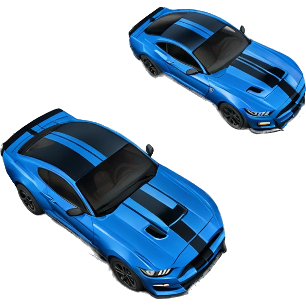 Blue Shelby  gt500 mustang  emoji