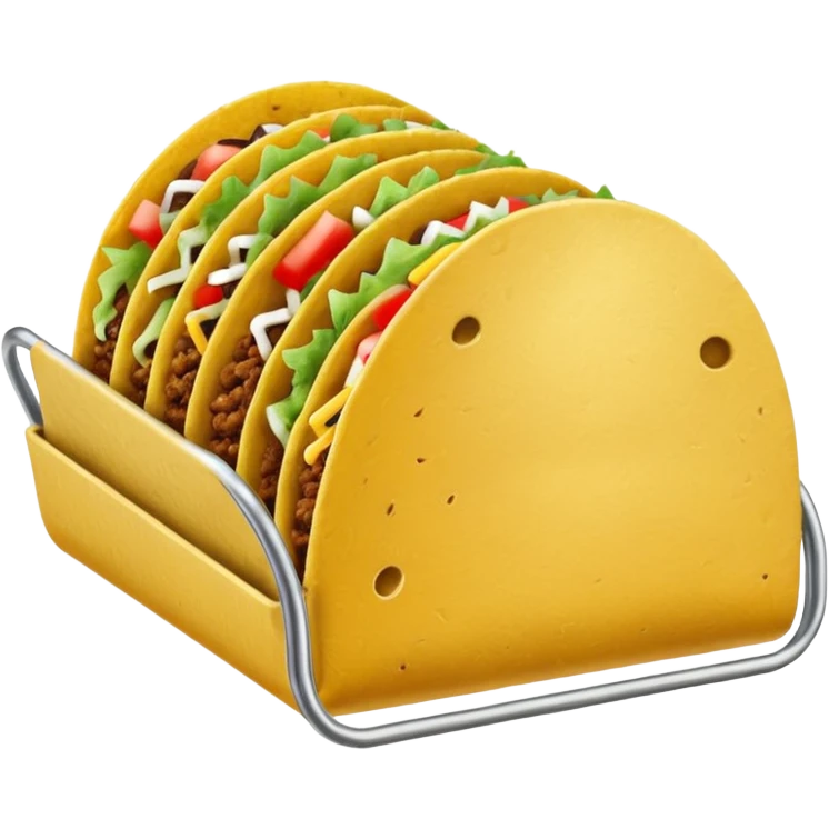 taco holder emoji