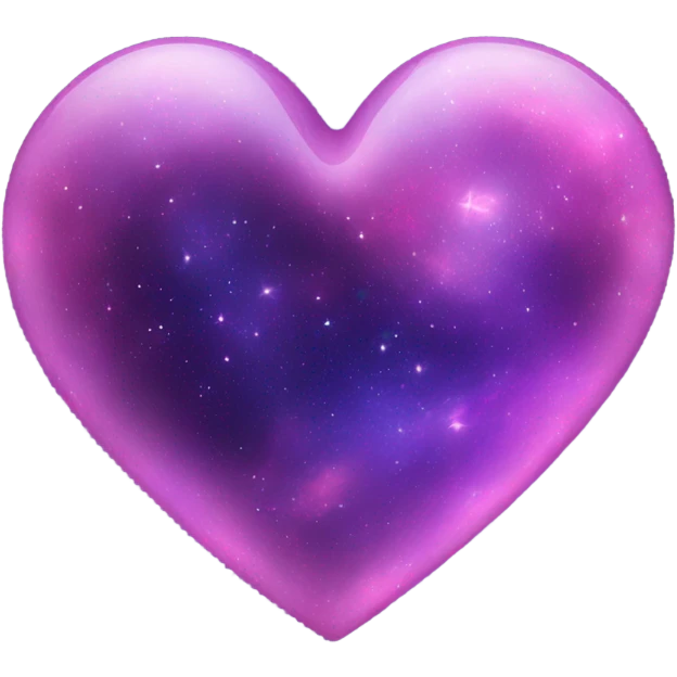purple pink galaxy heart emoji