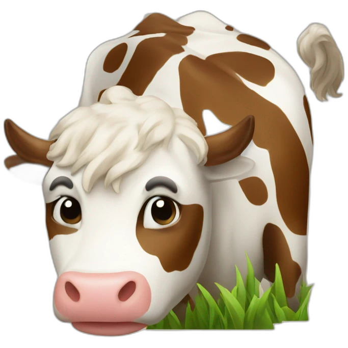 Gogole sur vache emoji
