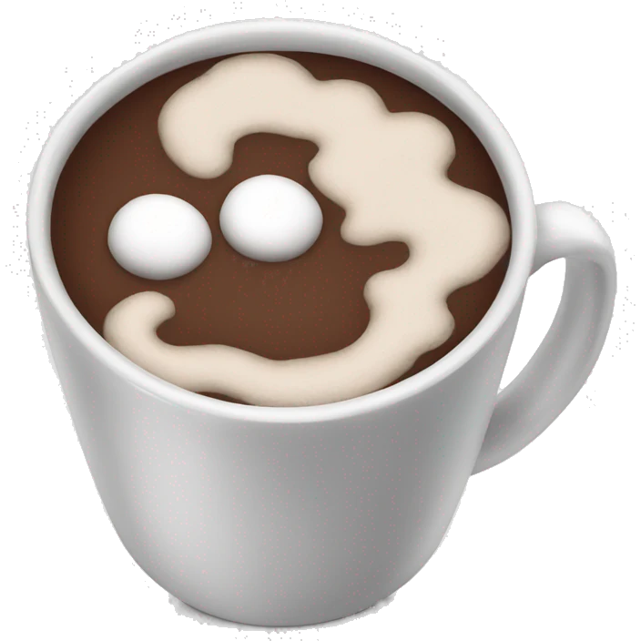 hot chocolate emoji