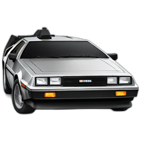 delorean emoji