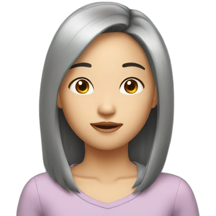 asian girl emoji