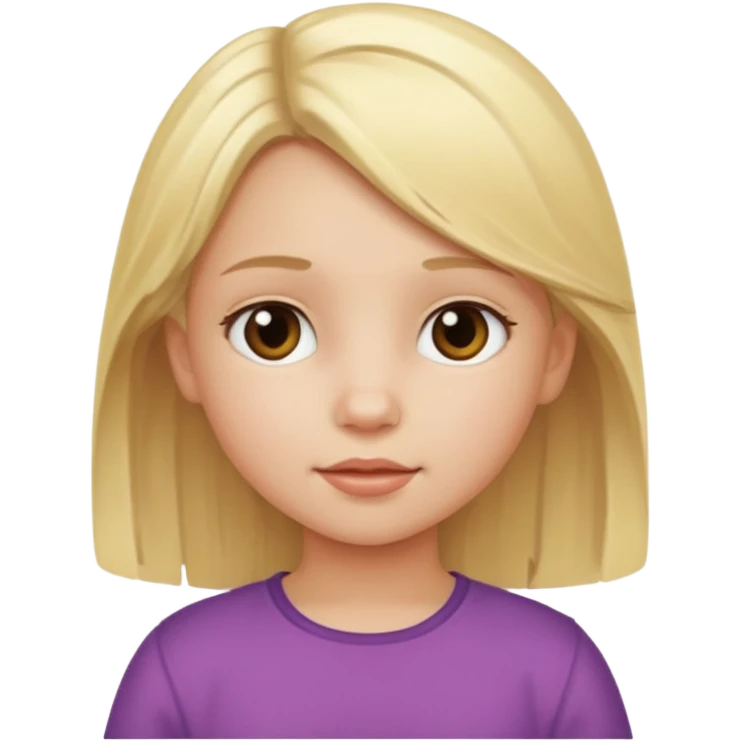 Я создаю маленькую девочка emoji