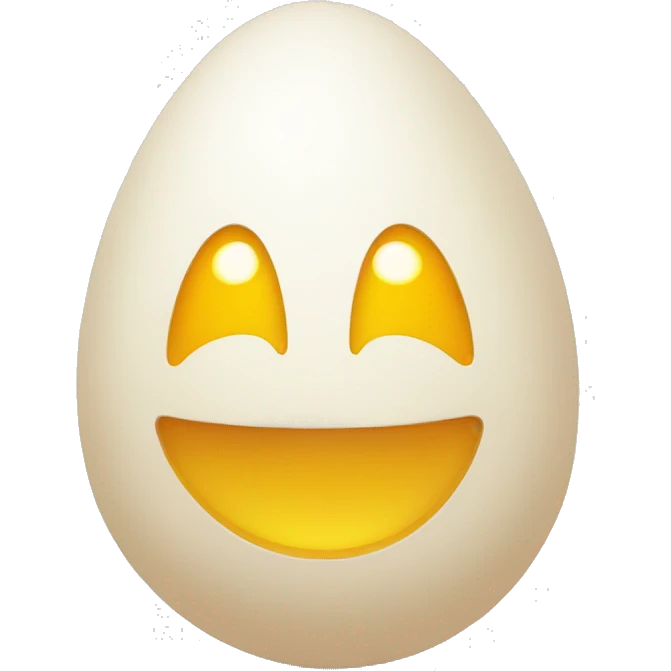 Un huevo estrellado  emoji