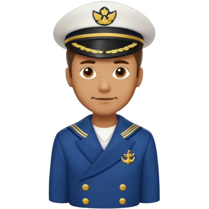 1618 marinero cuerpo entero, hombre de 40 años emoji