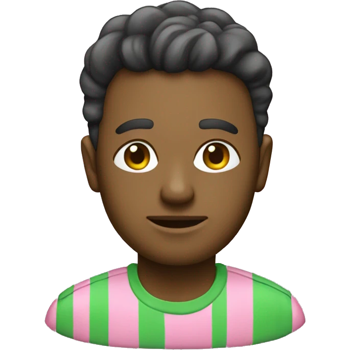 Pink green money emoji
