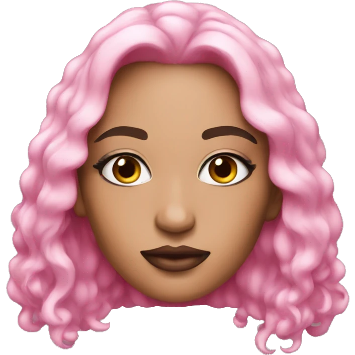 Makeup pink emoji