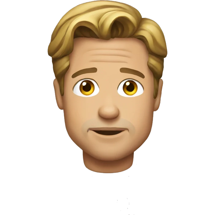 brad pitt emoji