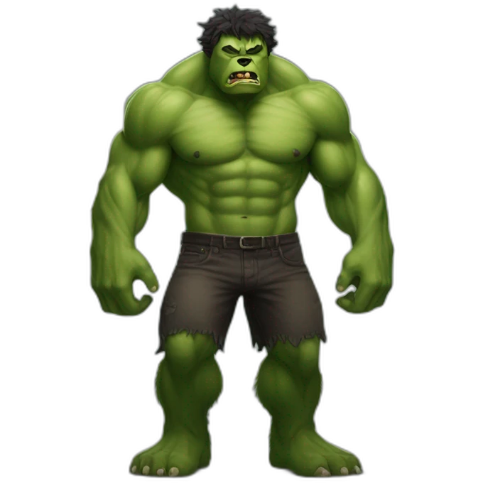 hulk werebear emoji