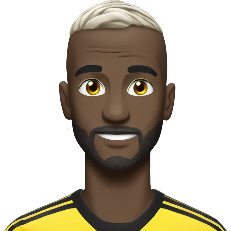 talisca go to again beşiktaş. hair clore yelow emoji