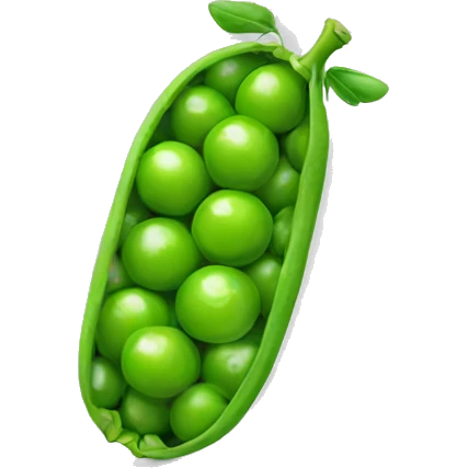 green peas emoji