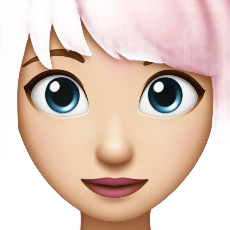 Ein rosa Herz mit Glitzer drum emoji