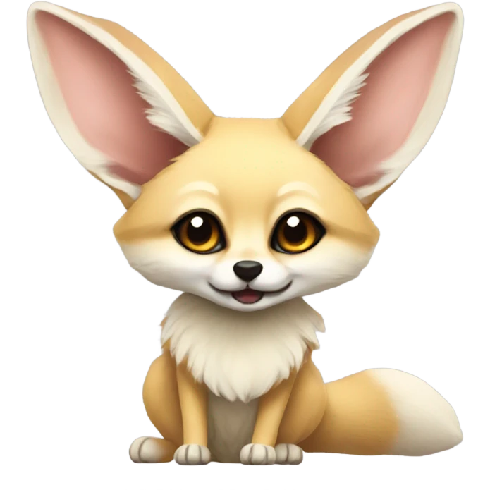 cute fennec emoji