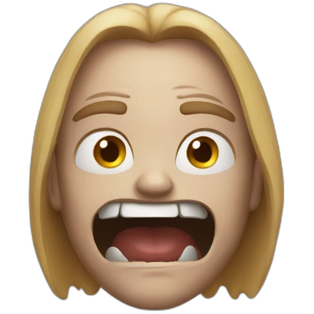 Scary emoji