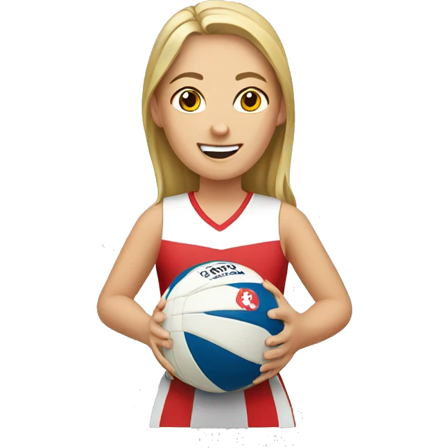 A netball emoji