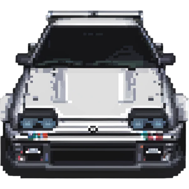 Toyota AE86 drift car emoji