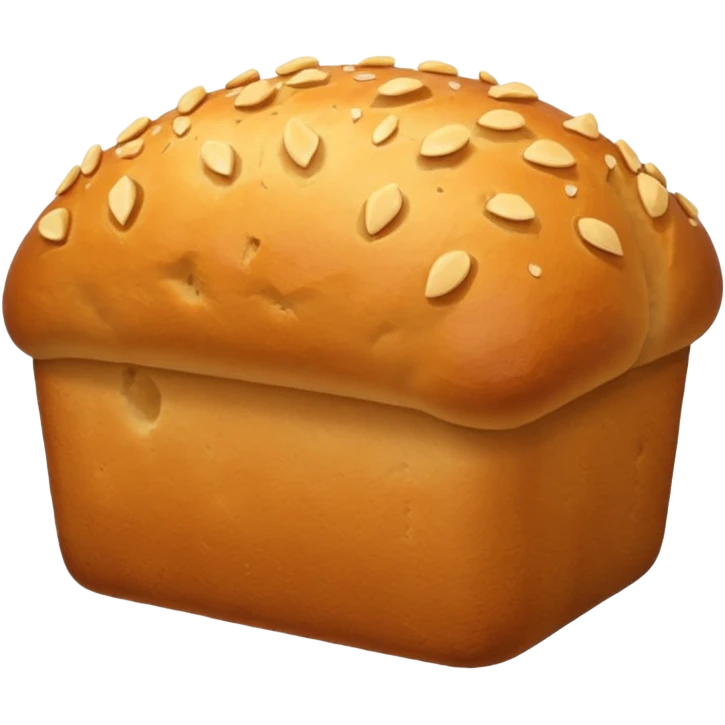 Сгенерируй батон в стиле эмодзи emoji