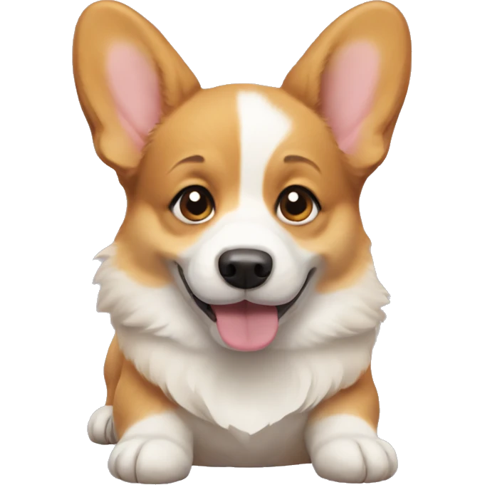 Corgi puppy emoji