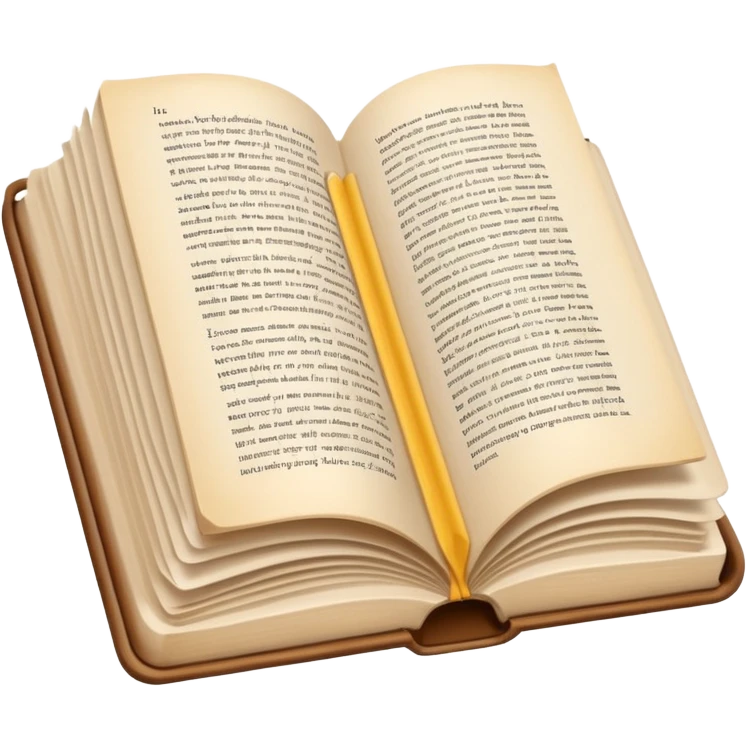 libro aperto no facce di lato emoji