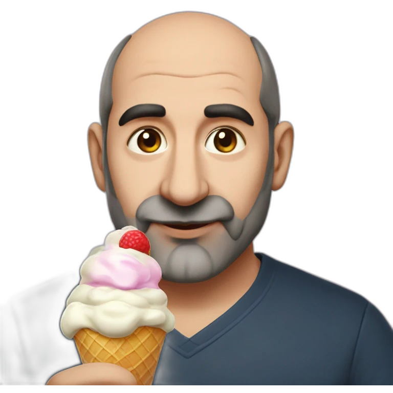 pashinyan with ice cream emoji