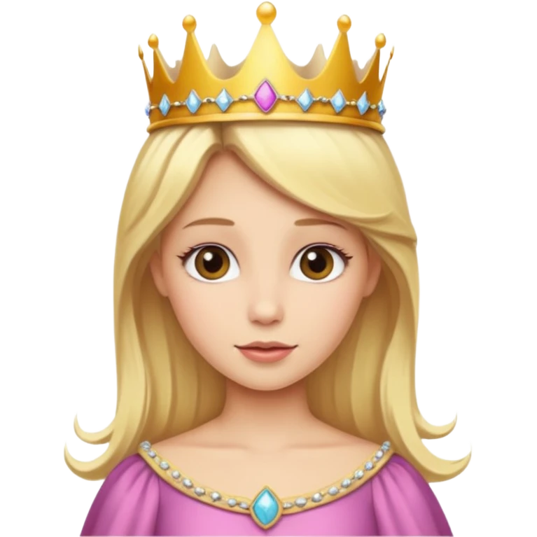 Blonde princess  emoji