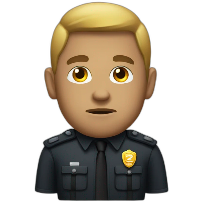 thinking bodyguard emoji  emoji