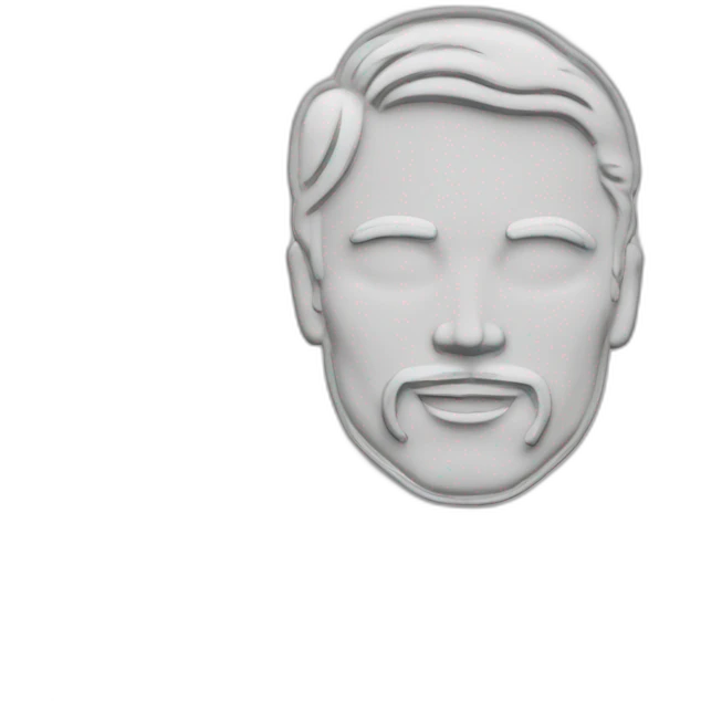 sexy man neon sign emoji