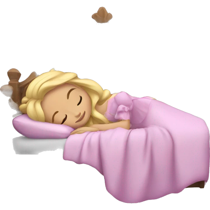 A sleeping beauty  emoji