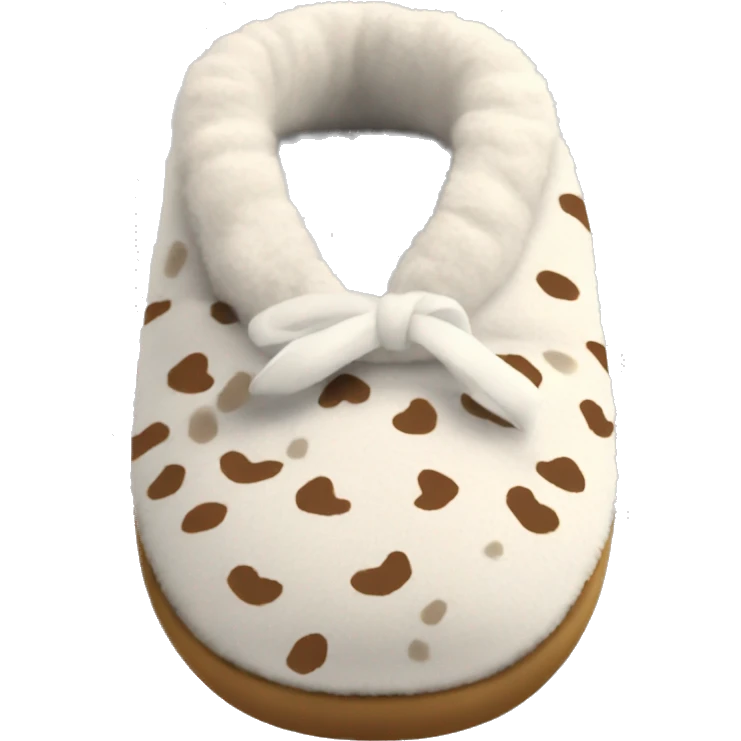 Cozy slippers emoji