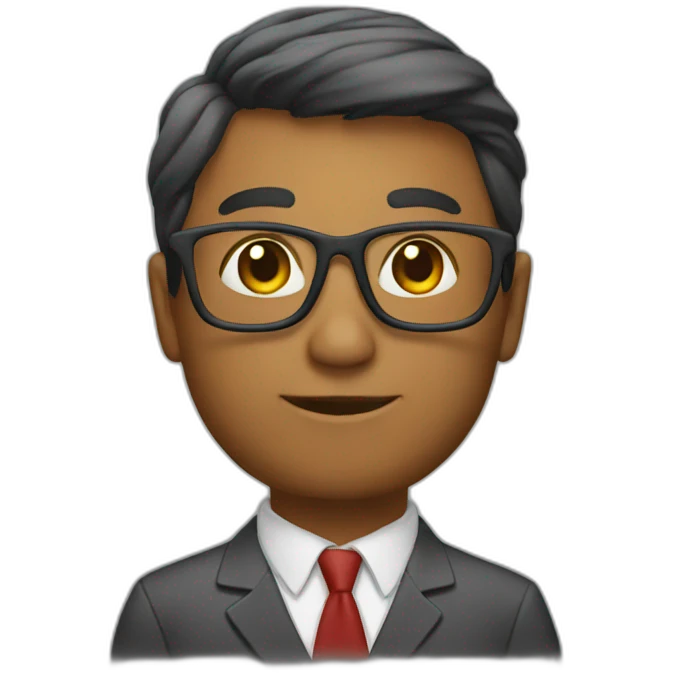 Cool teacher emoji